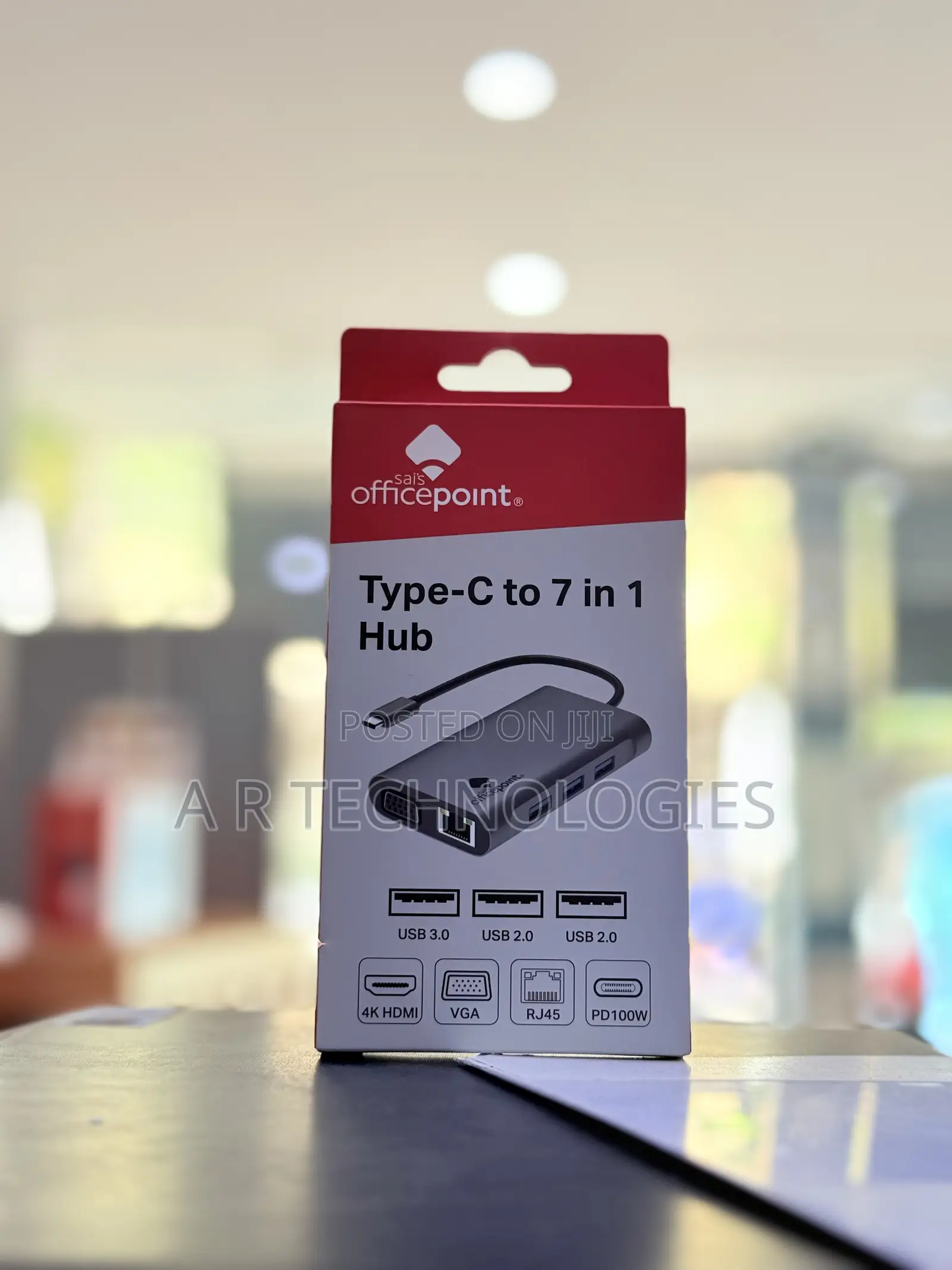 Type-C 7 in 1 Hub