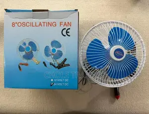 8-Inch Portable Oscillating Fan for Car/Vehicle (24v Dc Power)