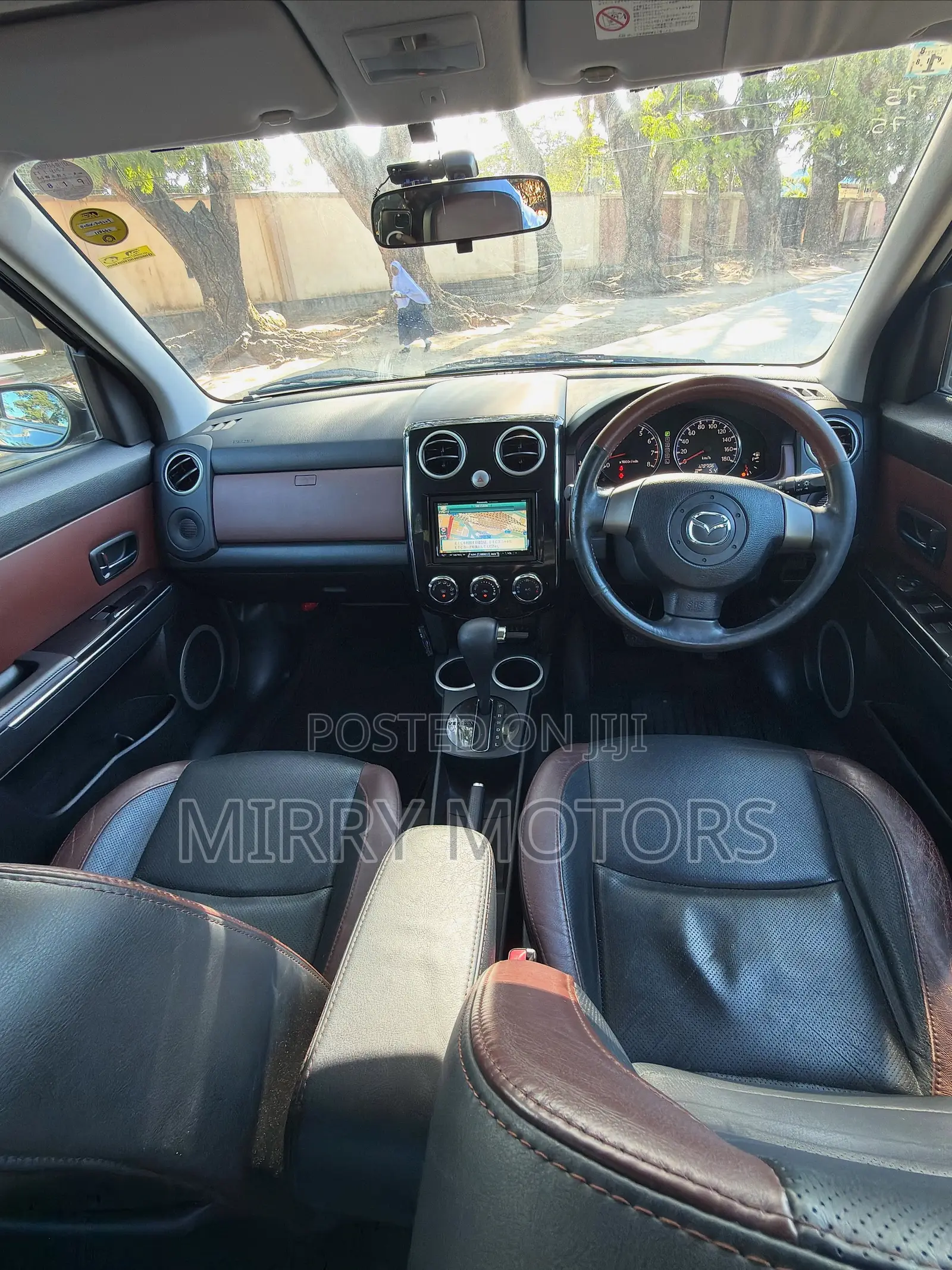 Mazda Verisa 2007 Burgundy