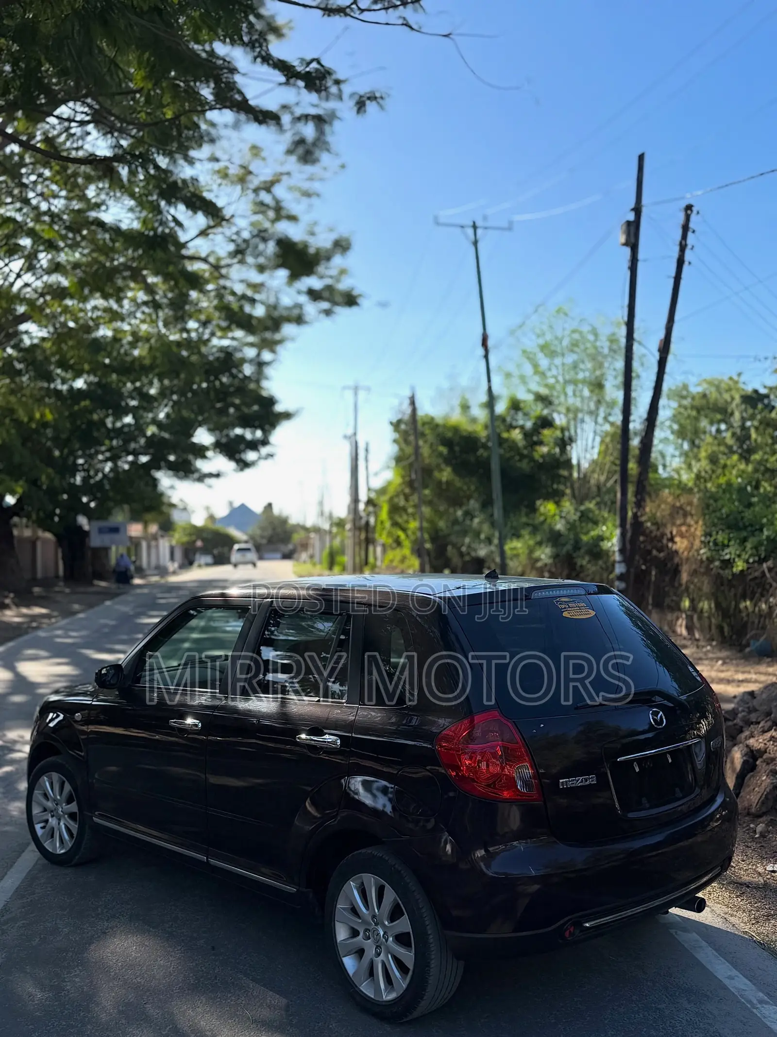 Mazda Verisa 2007 Burgundy
