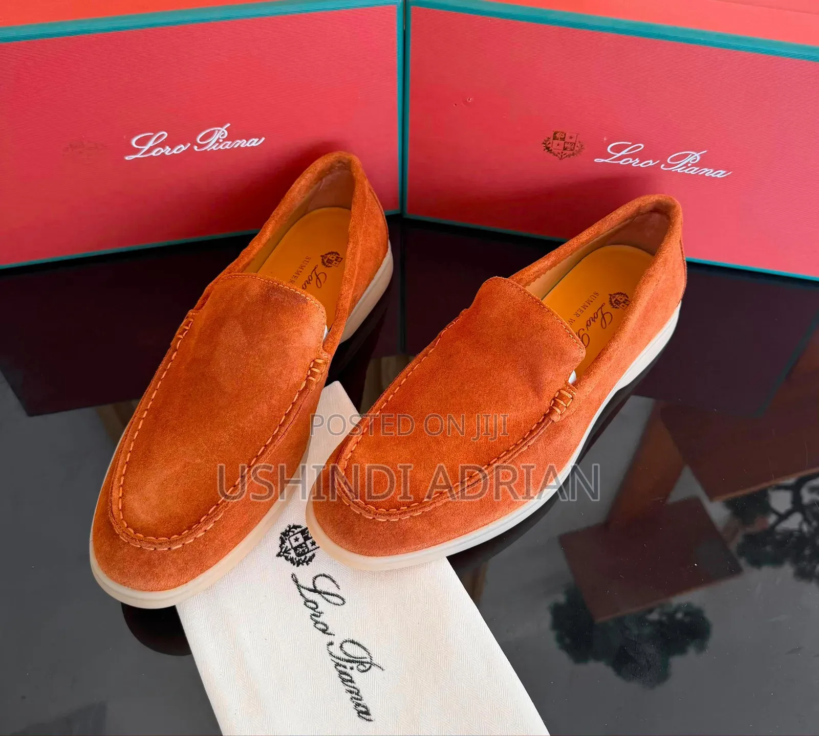 men’s Premium Shoesbrand: Loro Piana Full Boxed