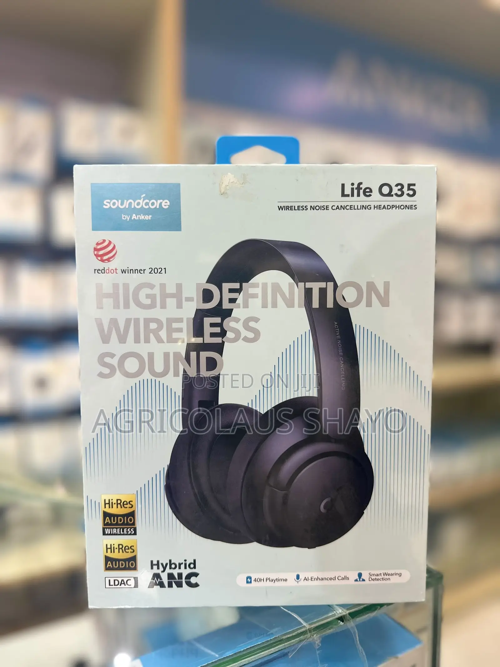 Soundcore by Anker Life Q35 Wireless Noise Cancelling Headphones