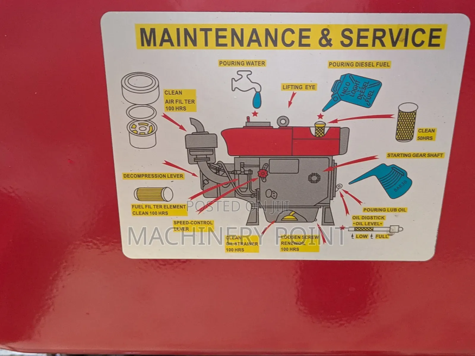 Diesel Engine 24Hp Unique