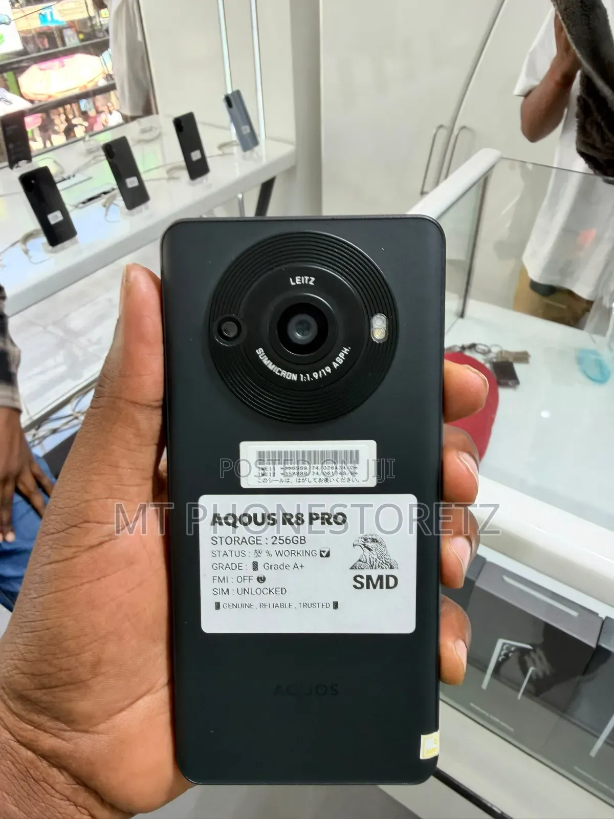Sharp Aquos R8s pro 256 GB Black