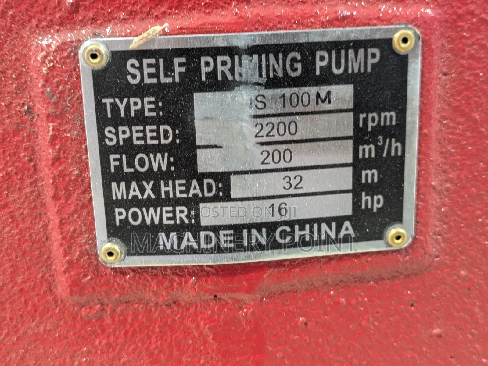 NS 100 Water Pump