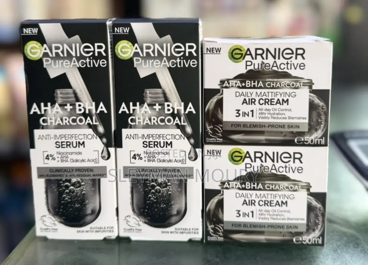 Ganier Serum and Cream