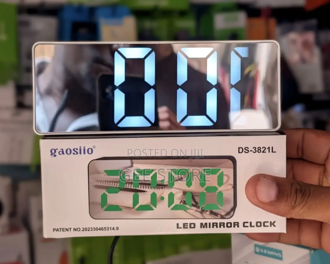 Gaosiio DS-3821L LED Mirror Clock