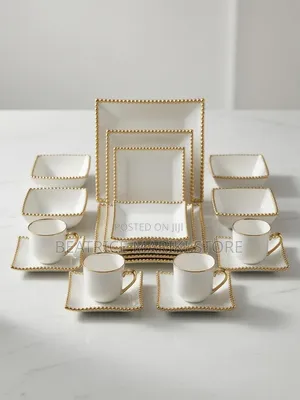 Gold Dinner Set