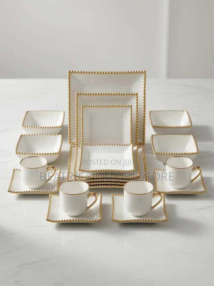 Gold Dinner Set