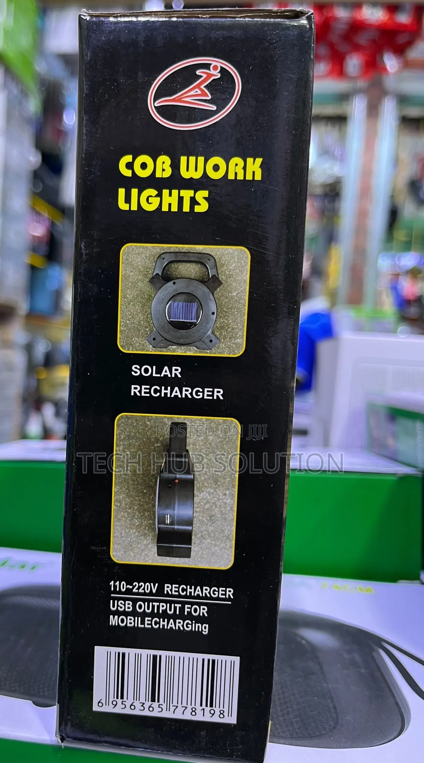 COB Work Solar Light JY-819A