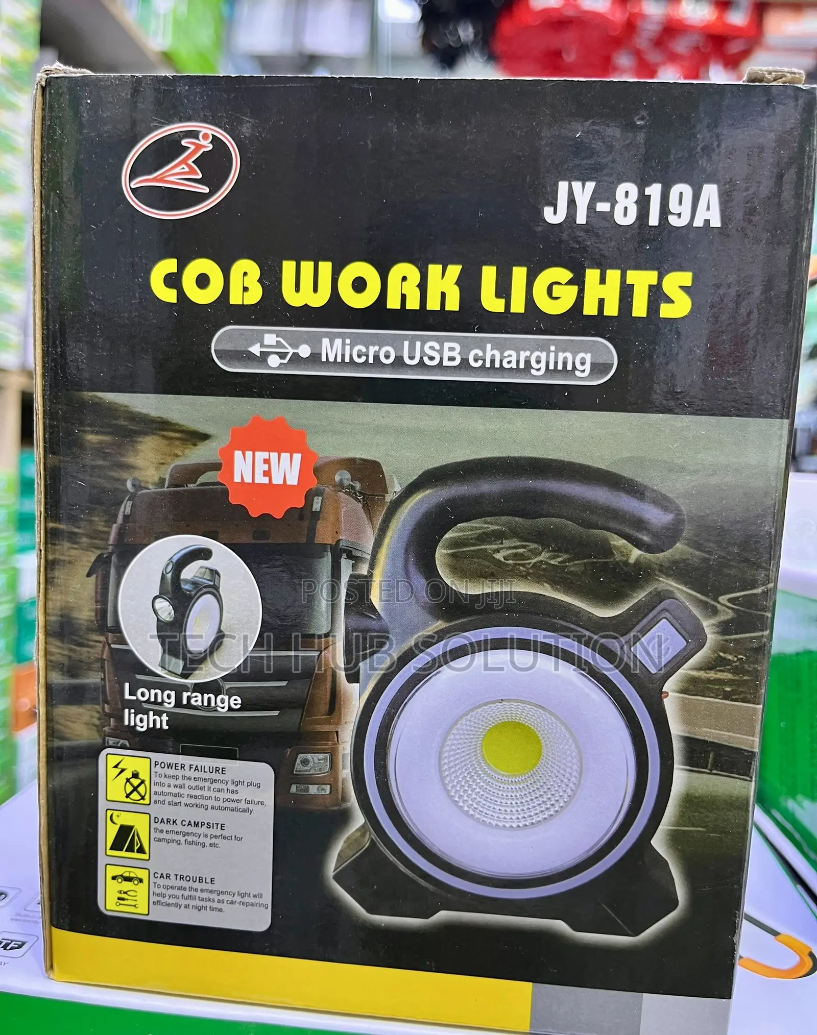 COB Work Solar Light JY-819A