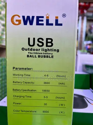Gwell GL-9707-1 Solar Work Light