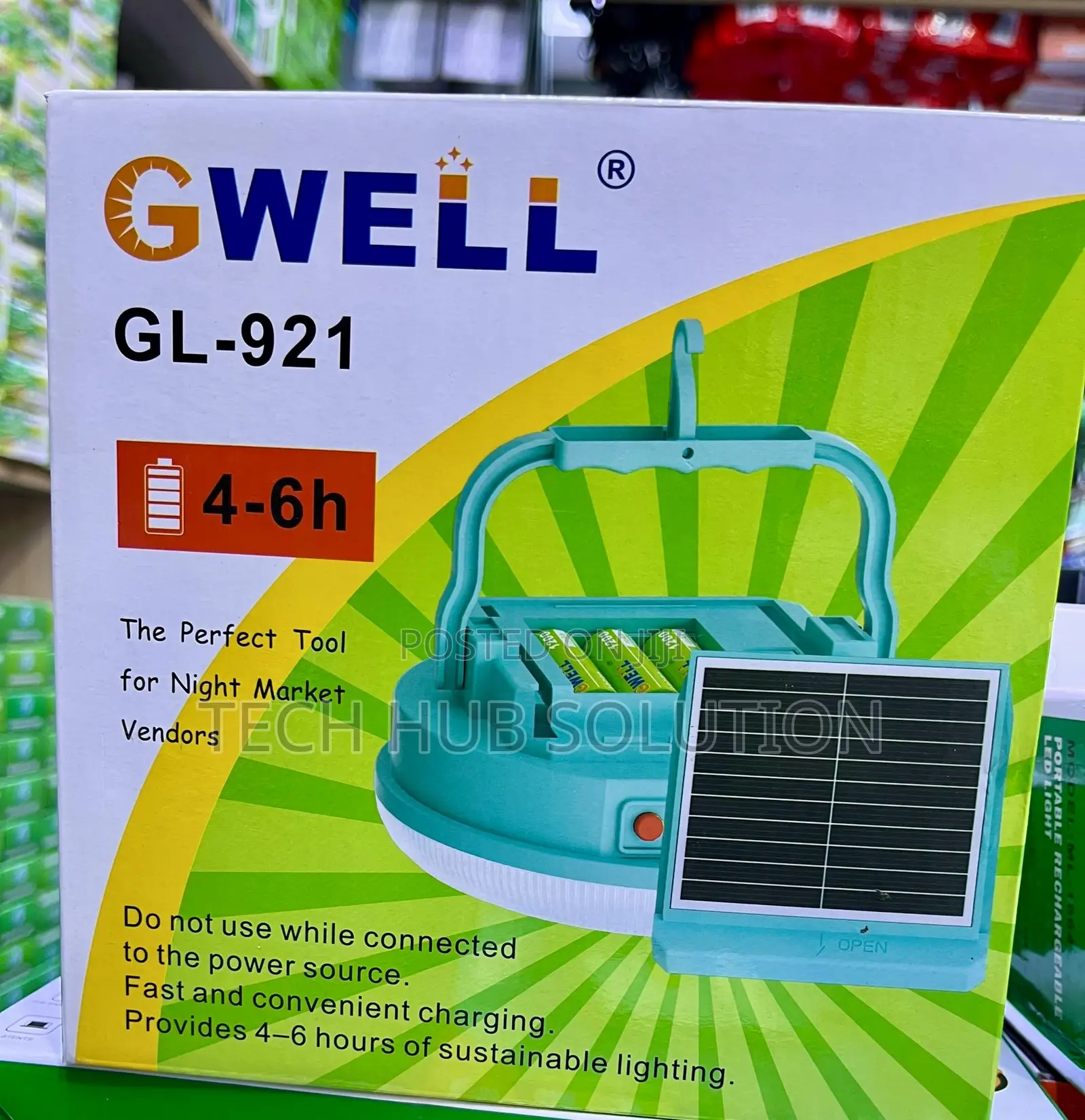 Gwell GL-921 Solar Light