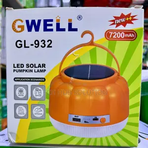 Gwell GL-932 Pumpkin Solar Light