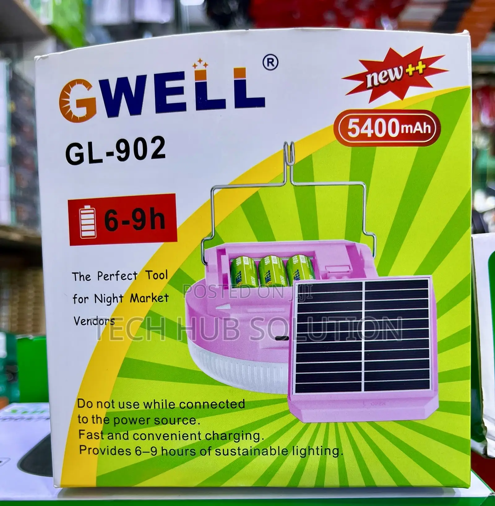 Gwell GL-902 LED Solar Light