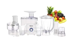 Telionix 7-in-1 Food Processor – 600W Blender, Juicer, Grinder Combo