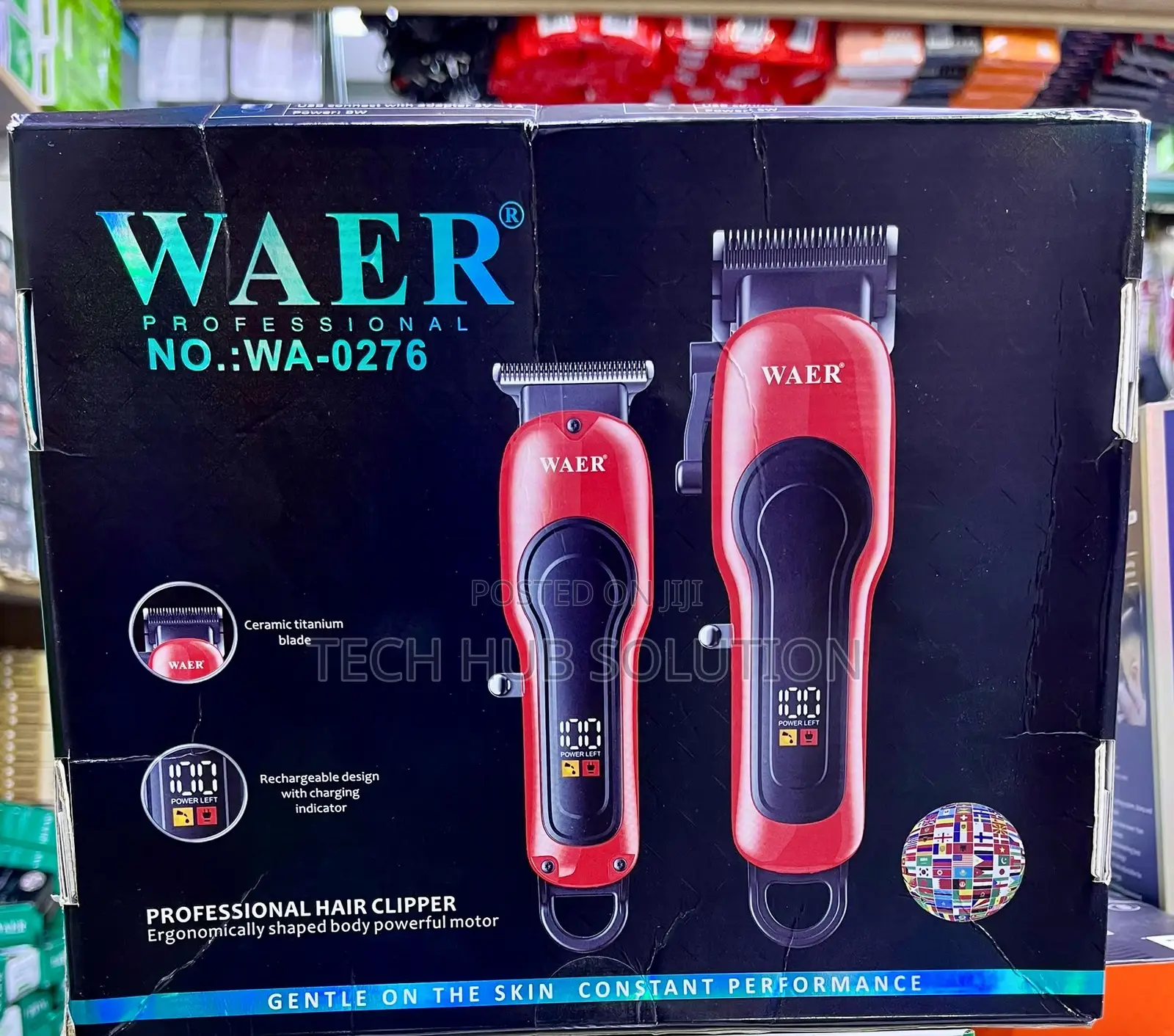 WAER Professional Hair Clipper WA-0276