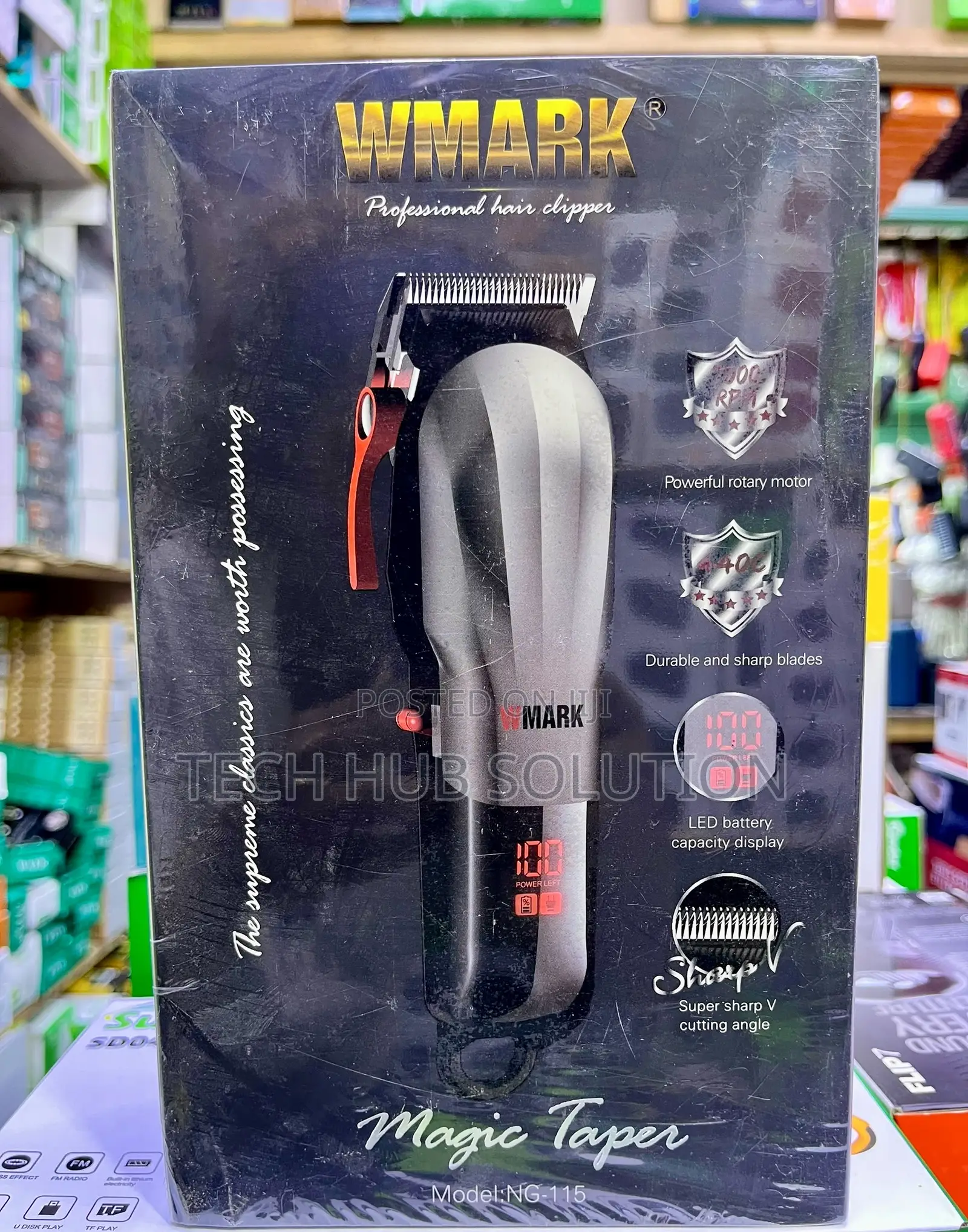 Wmark Magic Taper Professional Hair Clipper