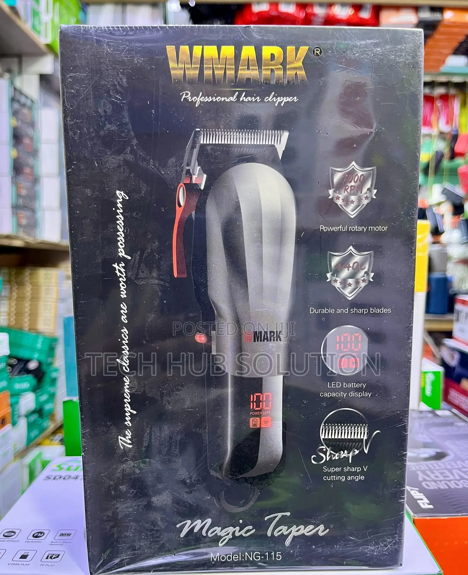 Wmark Magic Taper Professional Hair Clipper