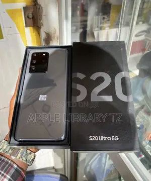 New Samsung Galaxy S20 Ultra 5G 128 GB Black