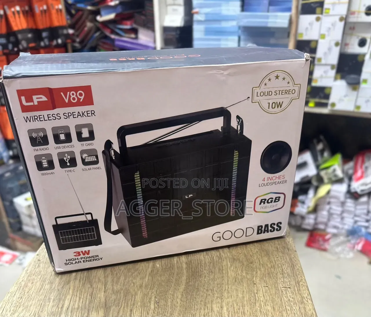 LP V89 Portable 10W Bluetooth Speaker