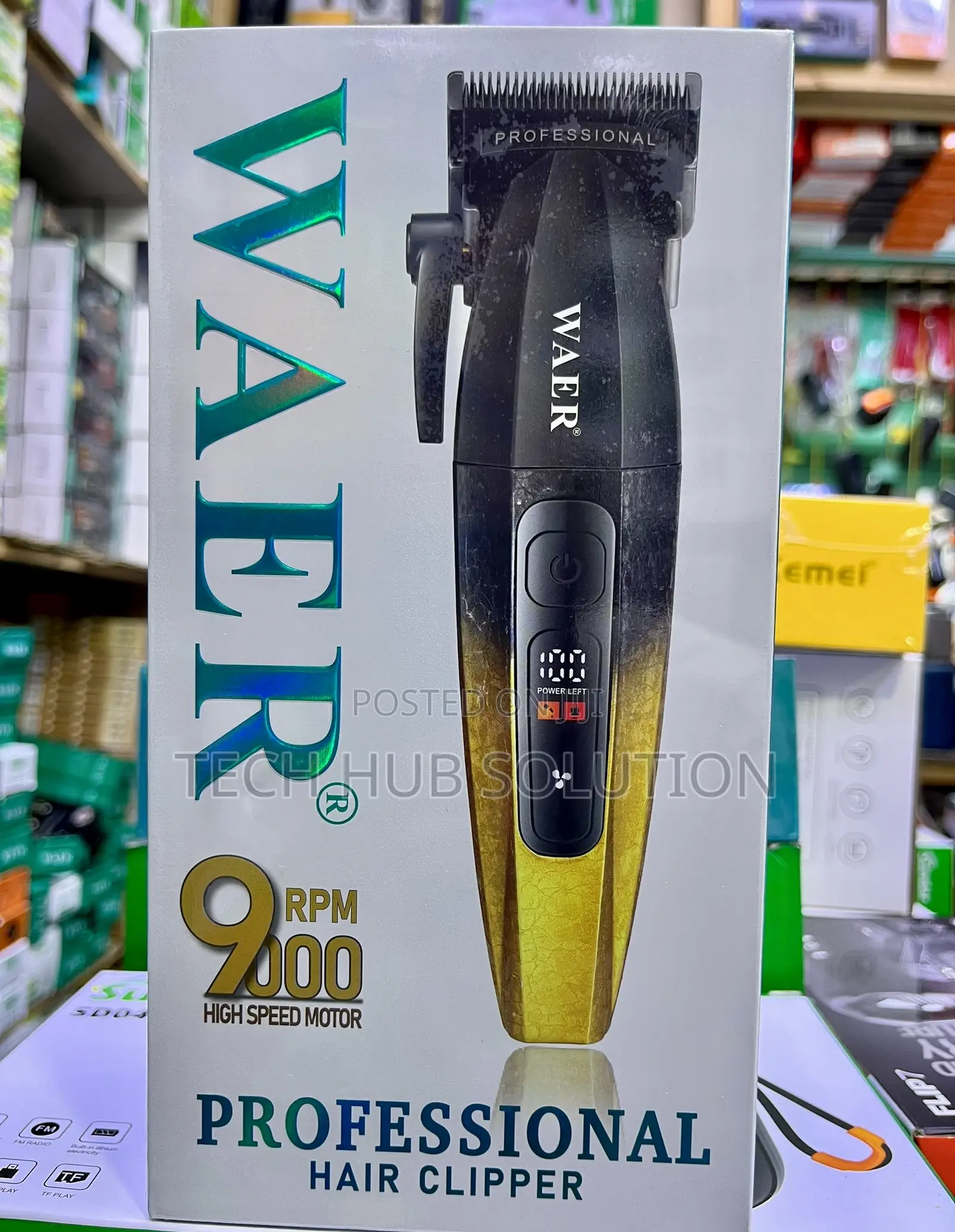 WAER High Speed Professional Hair Clipper