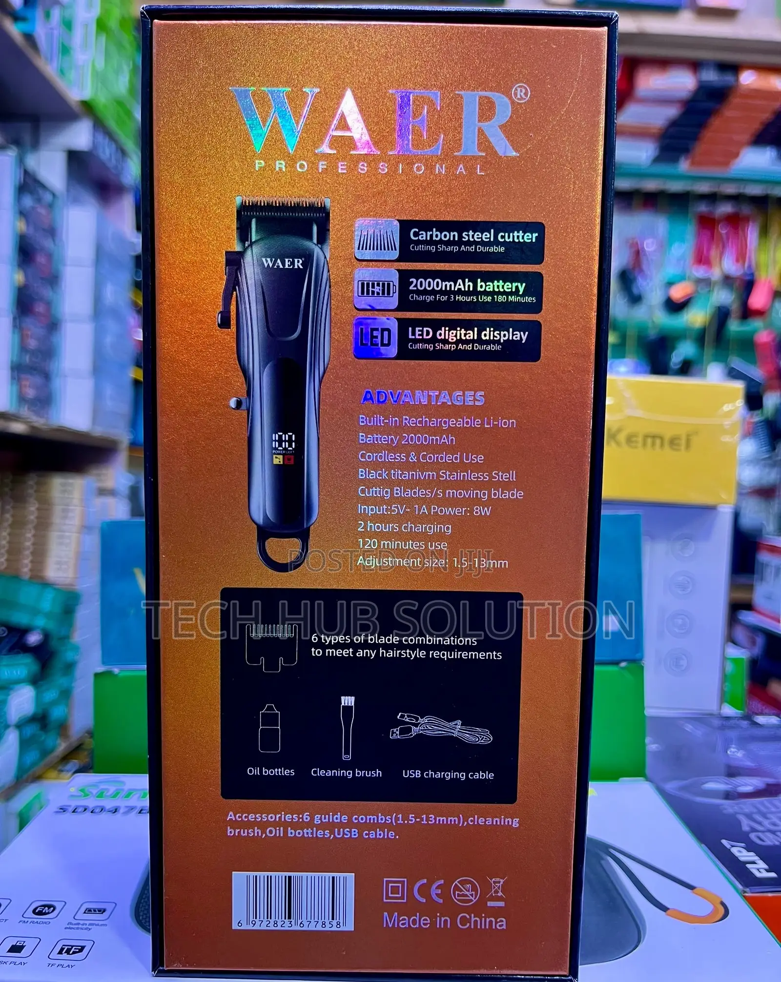 WAER Hair Clipper WA-0235
