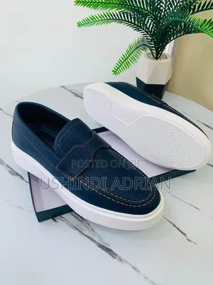 new Stock–viatu Vya Ngoziquality Leather Full Boxed
