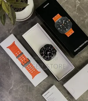 Samsung Galaxy Watch 7 Ultra 47mm Smartwatch (Black,orange, White)