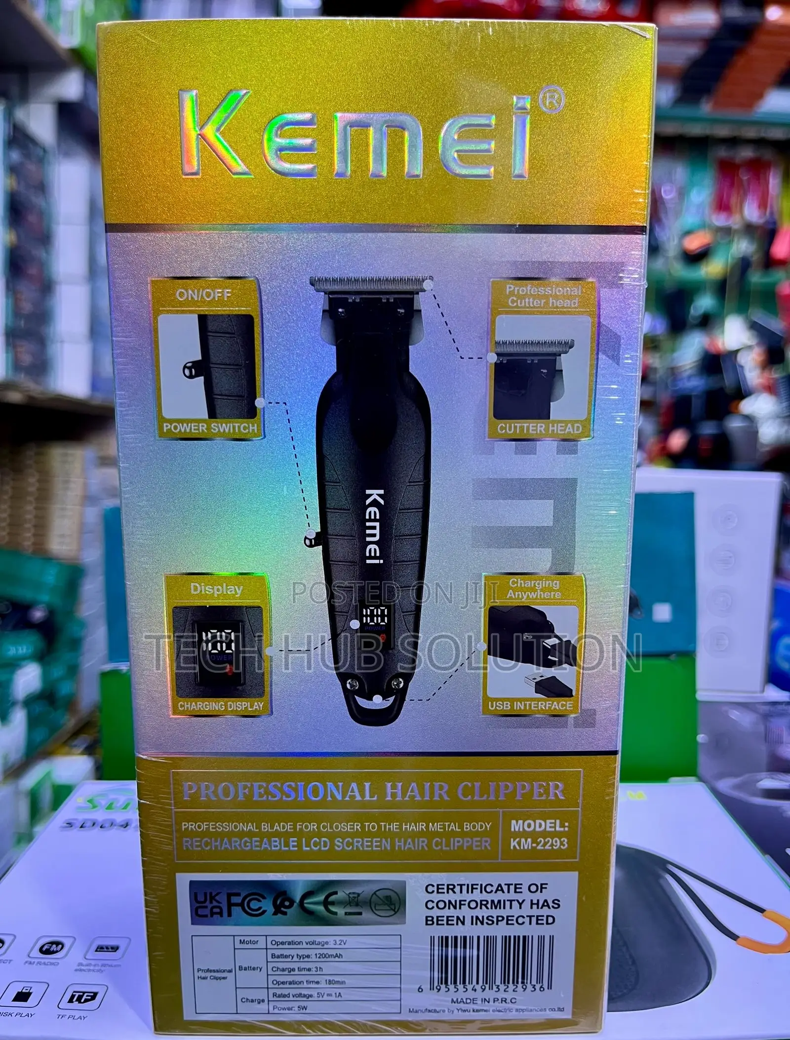 Kemei KM-2293 Professional Hair Clipper