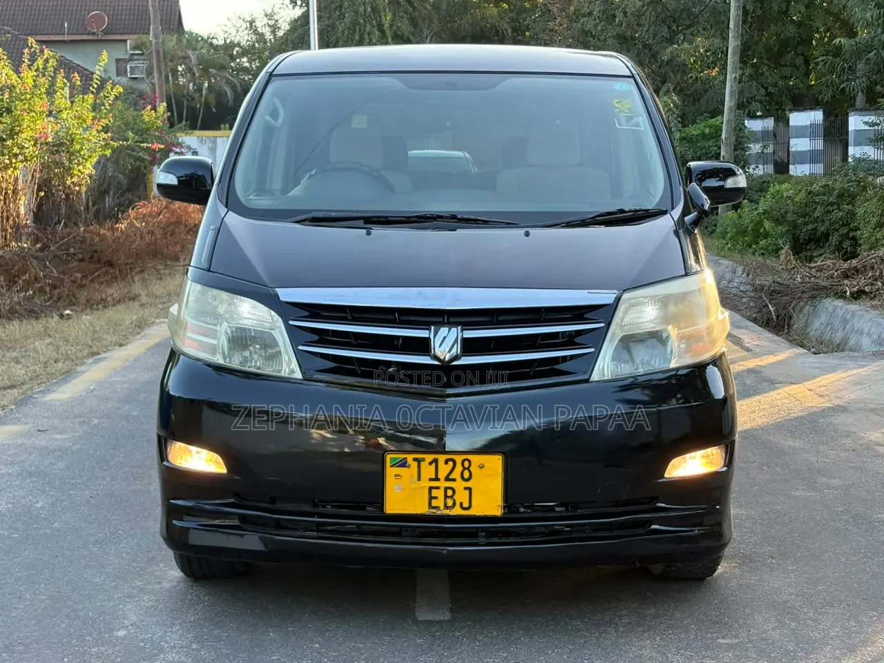 Toyota Alphard 2007 Black