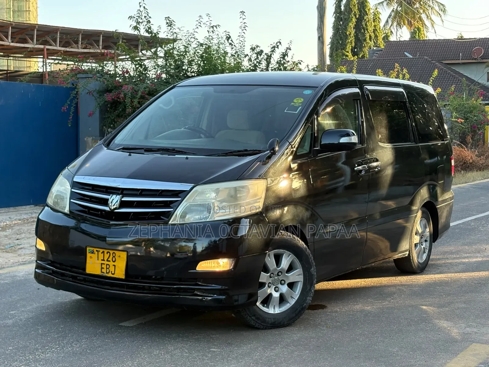 Toyota Alphard 2007 Black