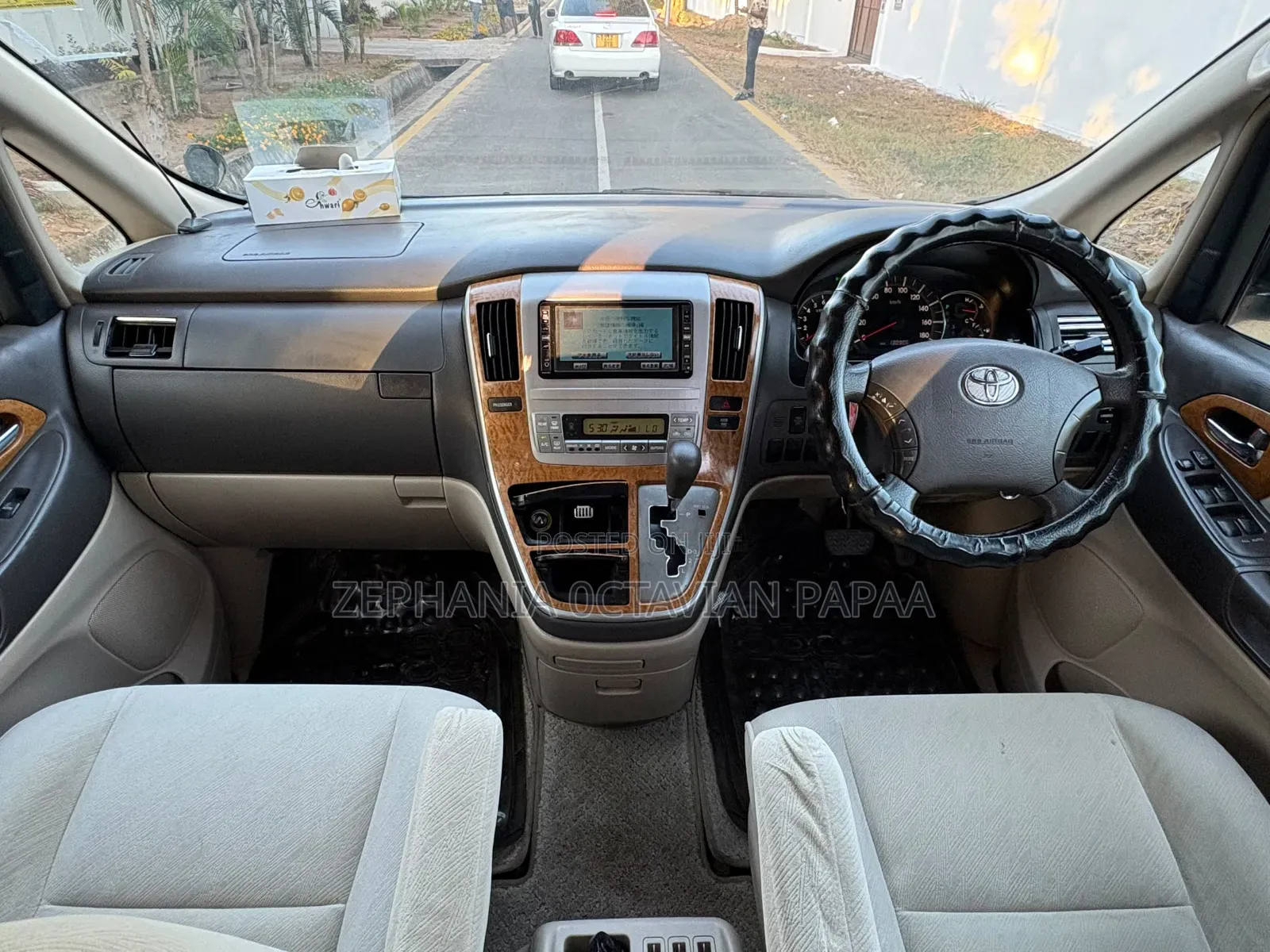 Toyota Alphard 2007 Black