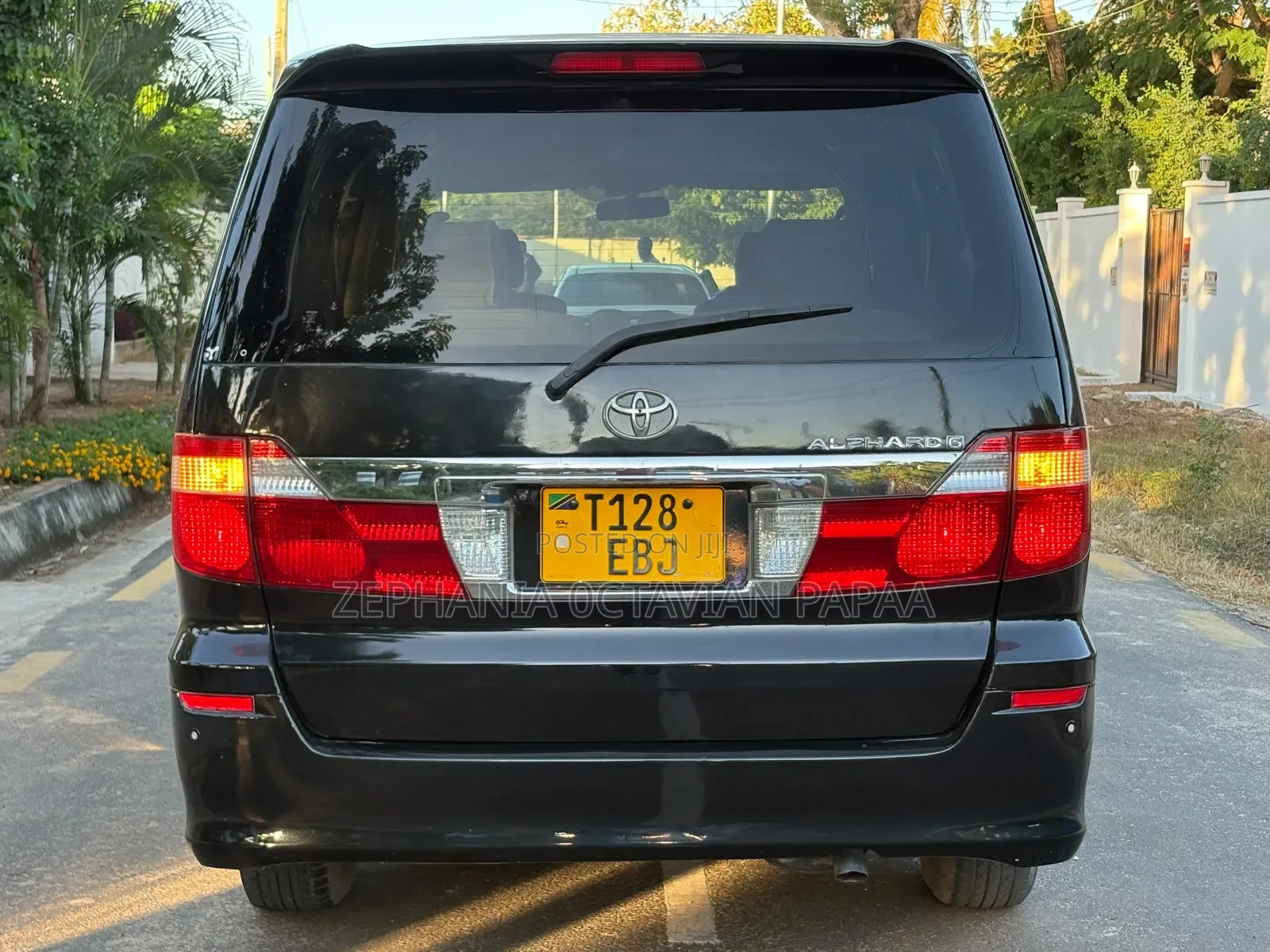Toyota Alphard 2007 Black