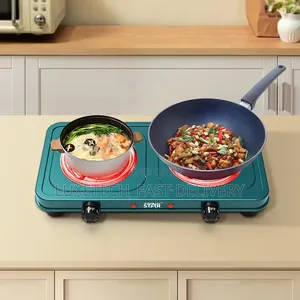 Winning Star Double Coil Electric Hot Plate 2000W – 2 Burner Stove
