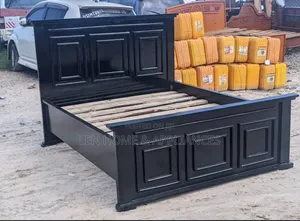 Mbao Ngumu Kitanda 5/6 Cha Luxury Kabisa