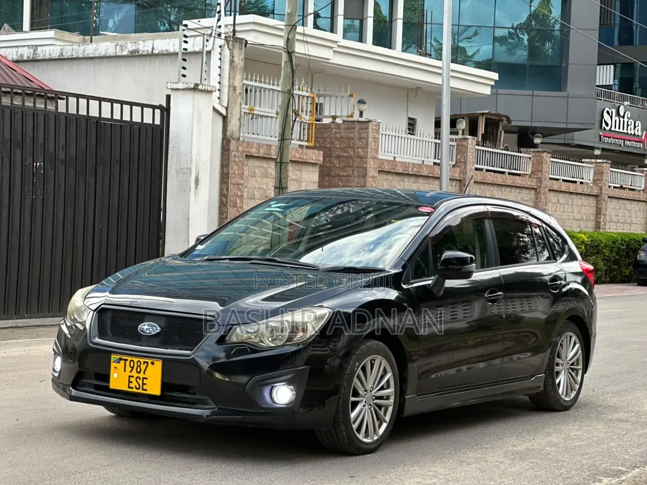 Subaru Impreza 2014 Matt Black