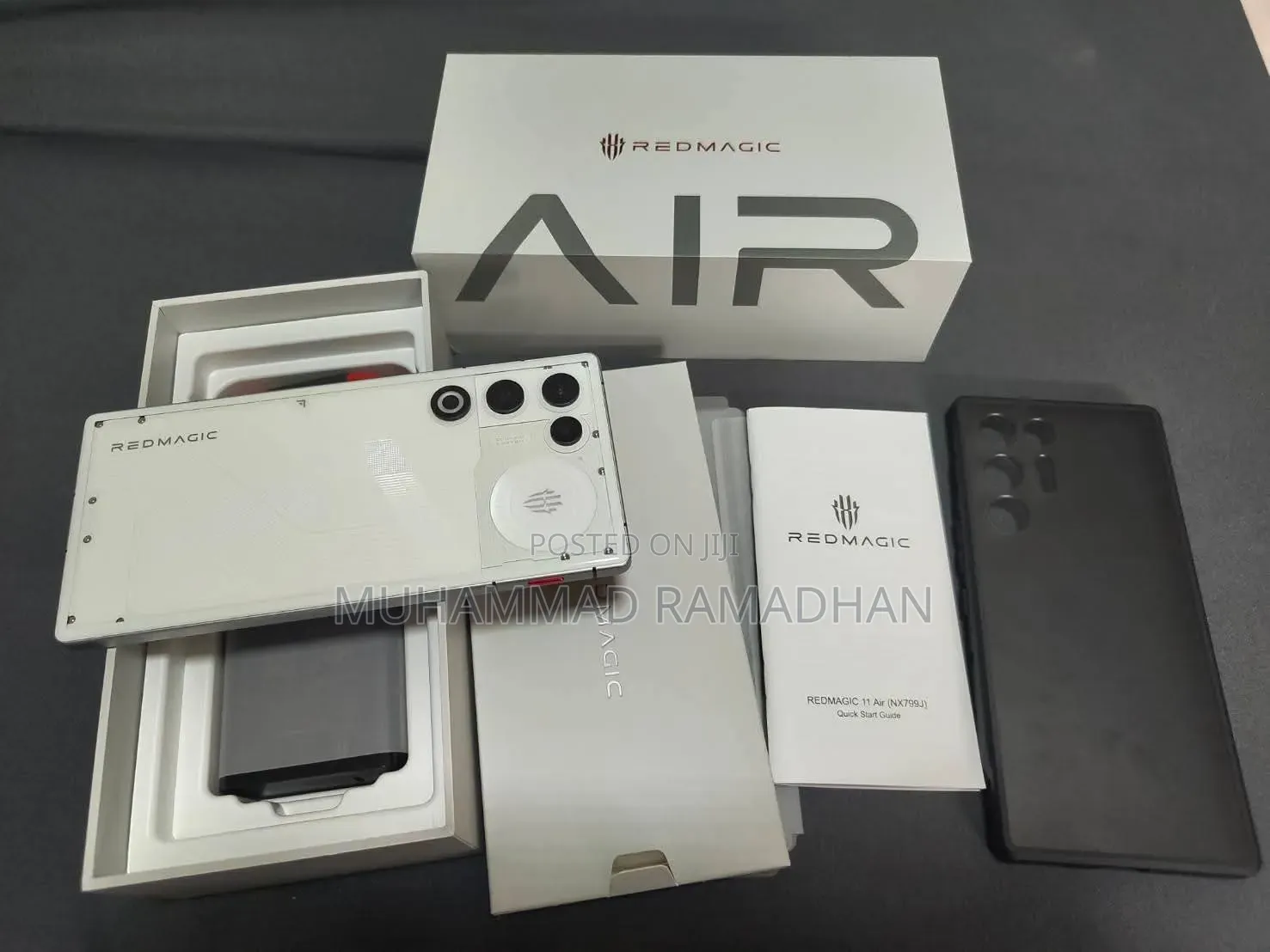 New ZTE nubia RedMagic 11 Air 256 GB White
