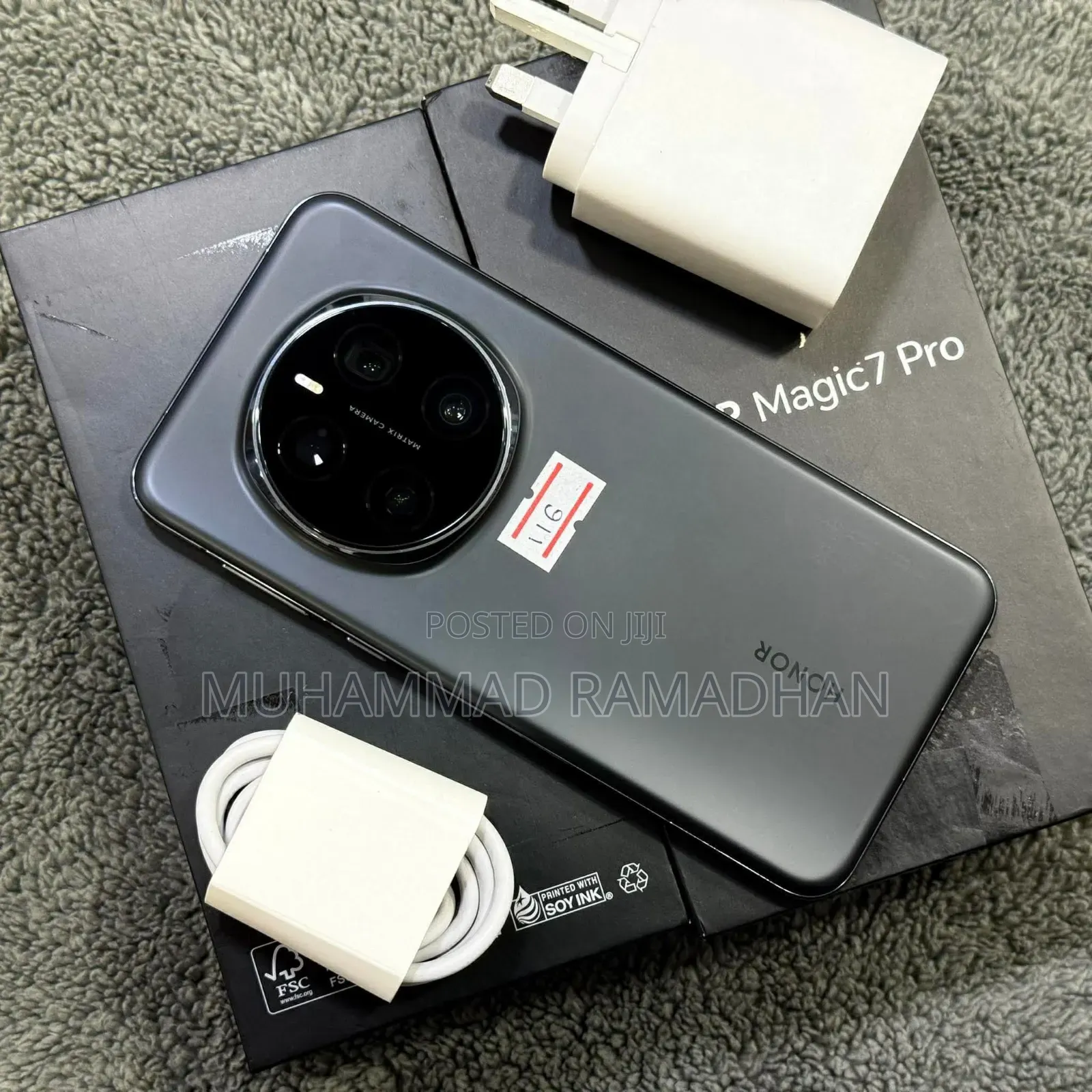New Honor Magic7 Pro 512 GB Black