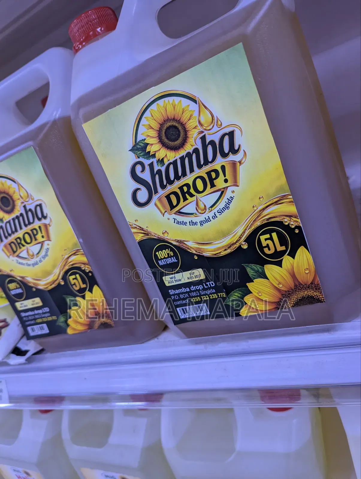 ShambaDrop Cooking Oil