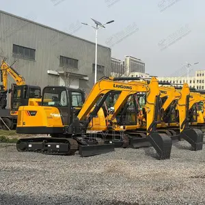906F Compact Excavator 6 Ton 36.8kW 0.21m3 Bucket Mining Use