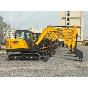 906F Compact Excavator 6 Ton 36.8kW 0.21m3 Bucket Mining Use