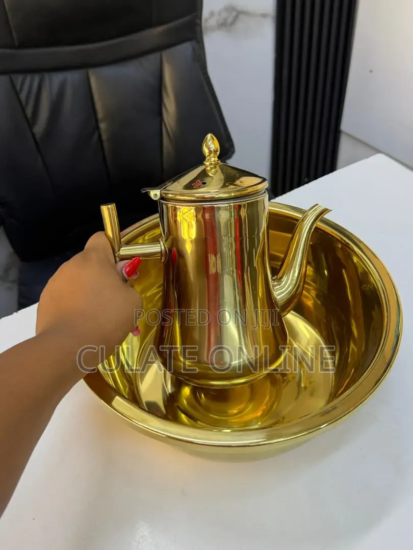Stainless Steel 2ltrs Jug and Bowl for Handwash