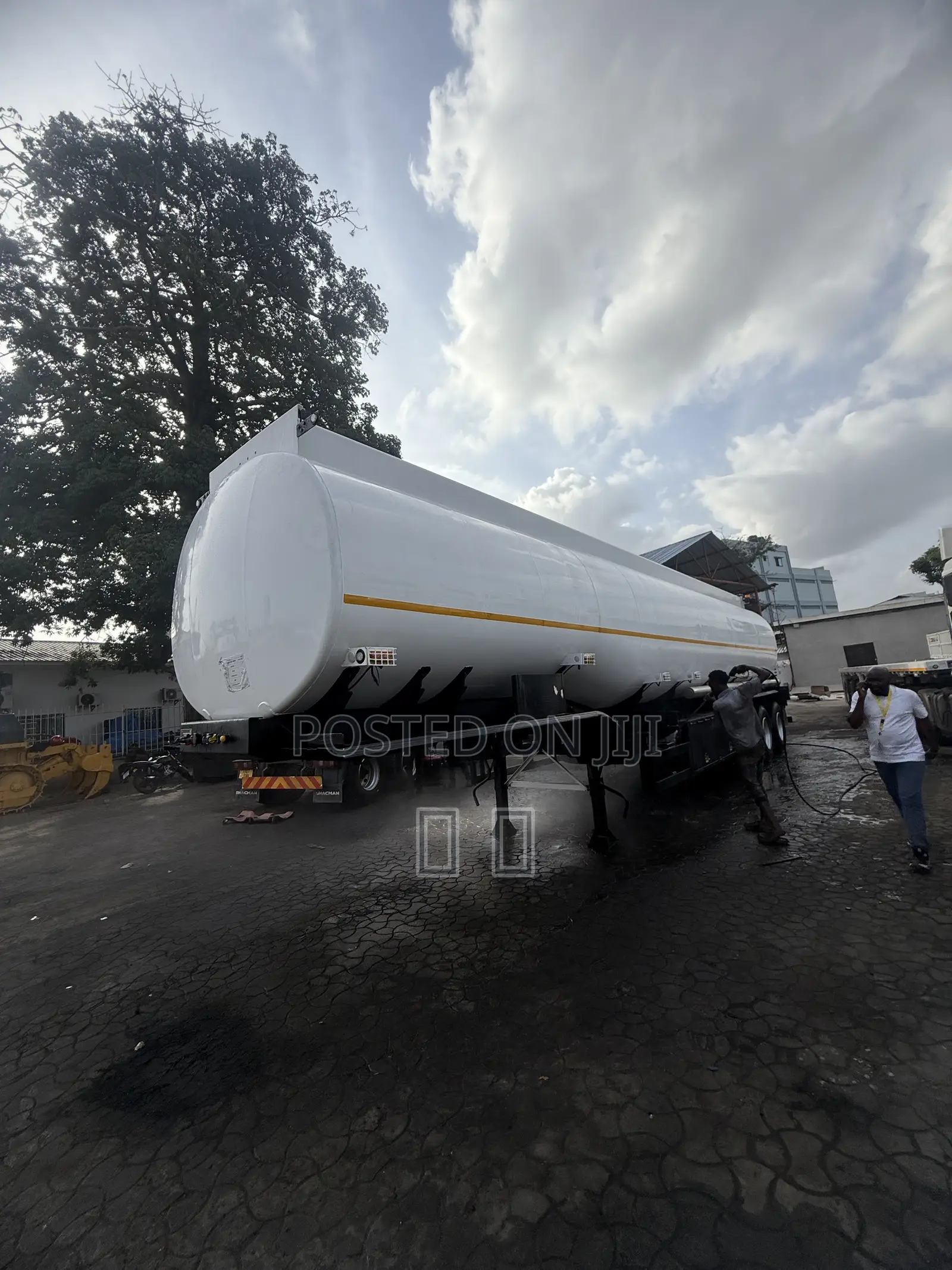 SHENGRUN Brand 45KL 6 Compartments Aluminum Tank