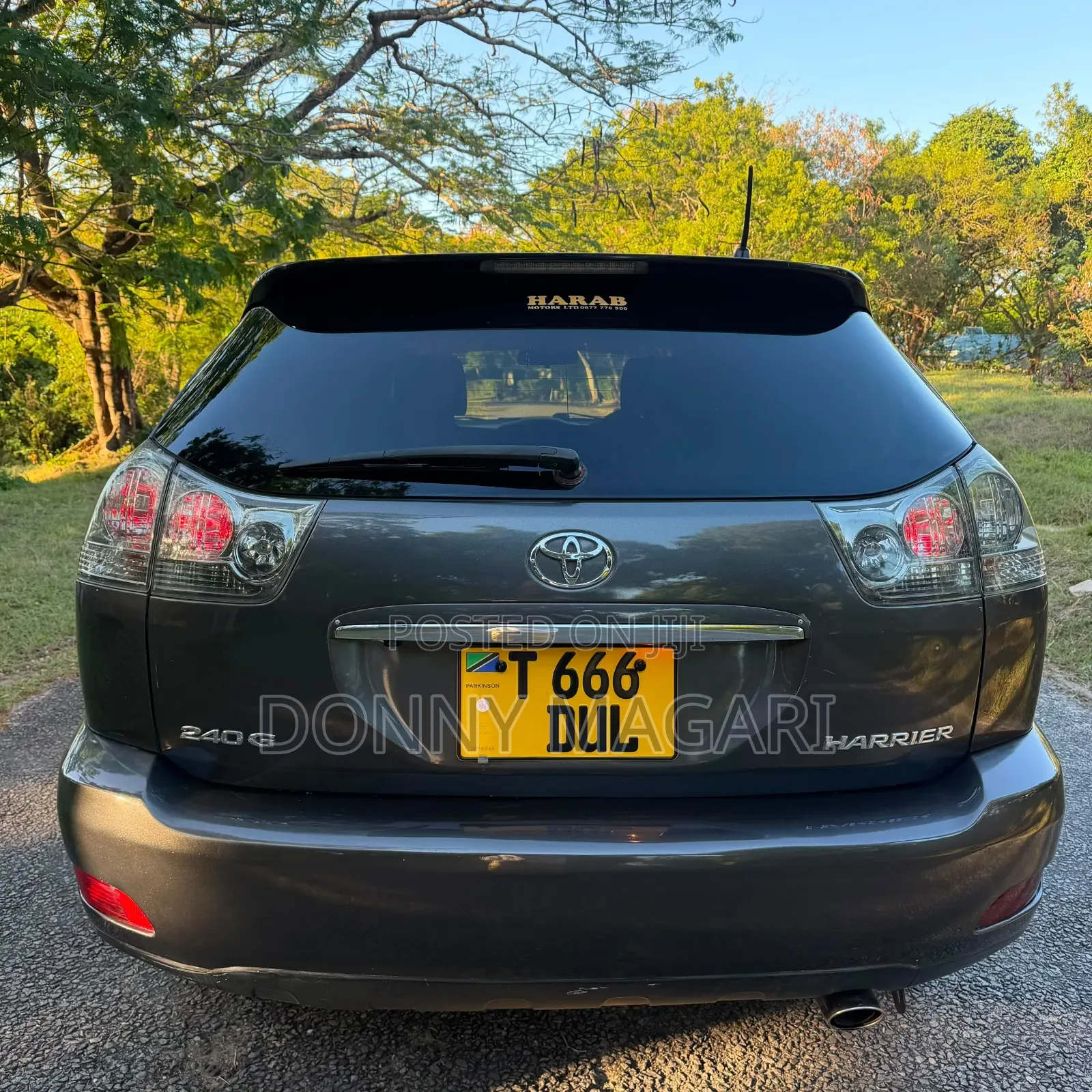 Toyota Harrier 2009 Gray