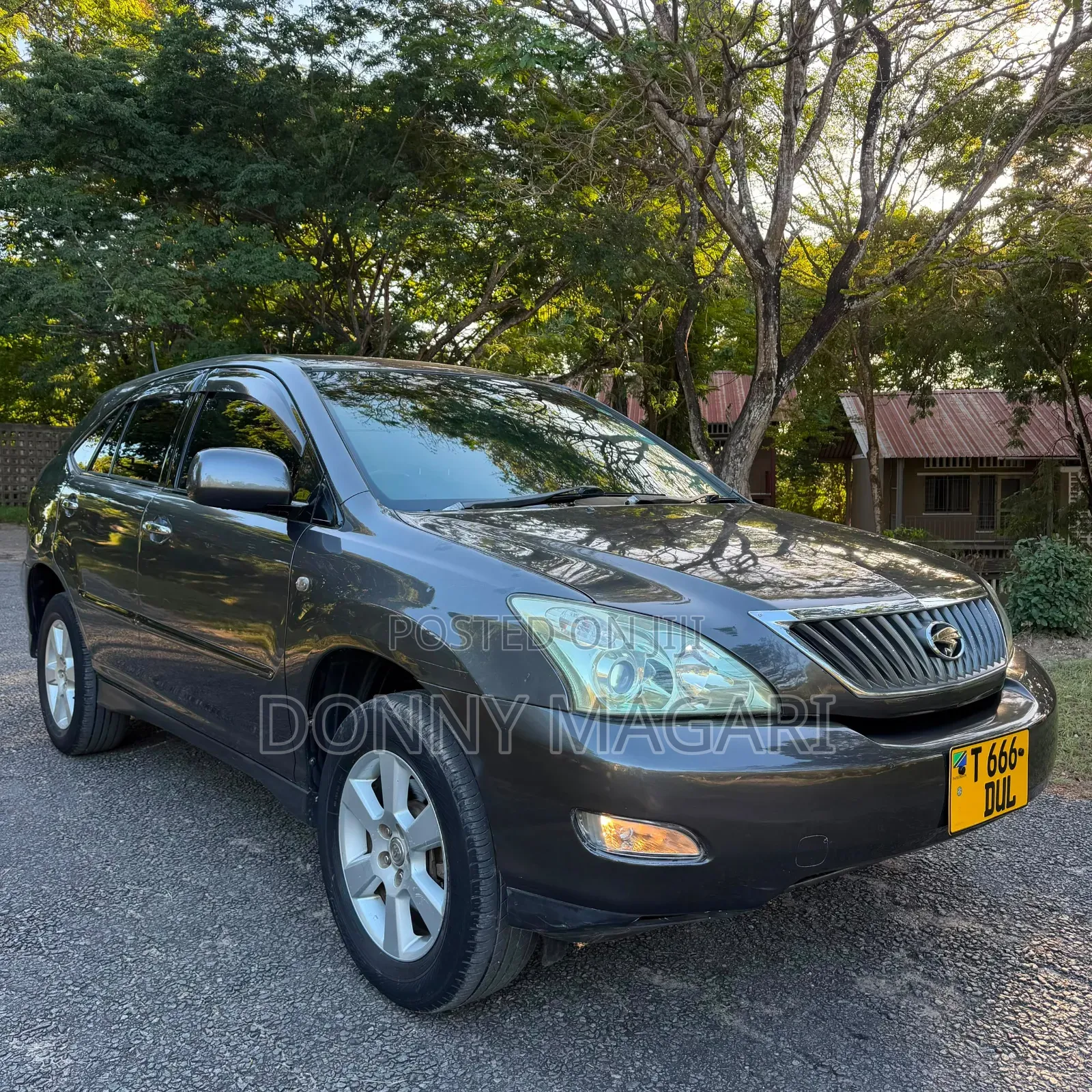 Toyota Harrier 2009 Gray