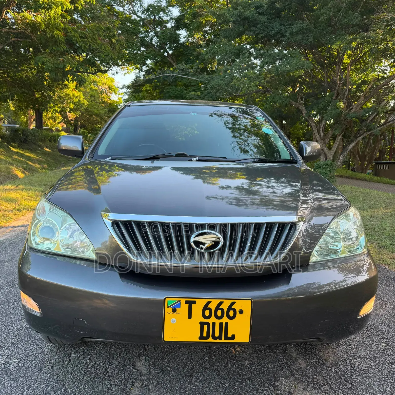 Toyota Harrier 2009 Gray