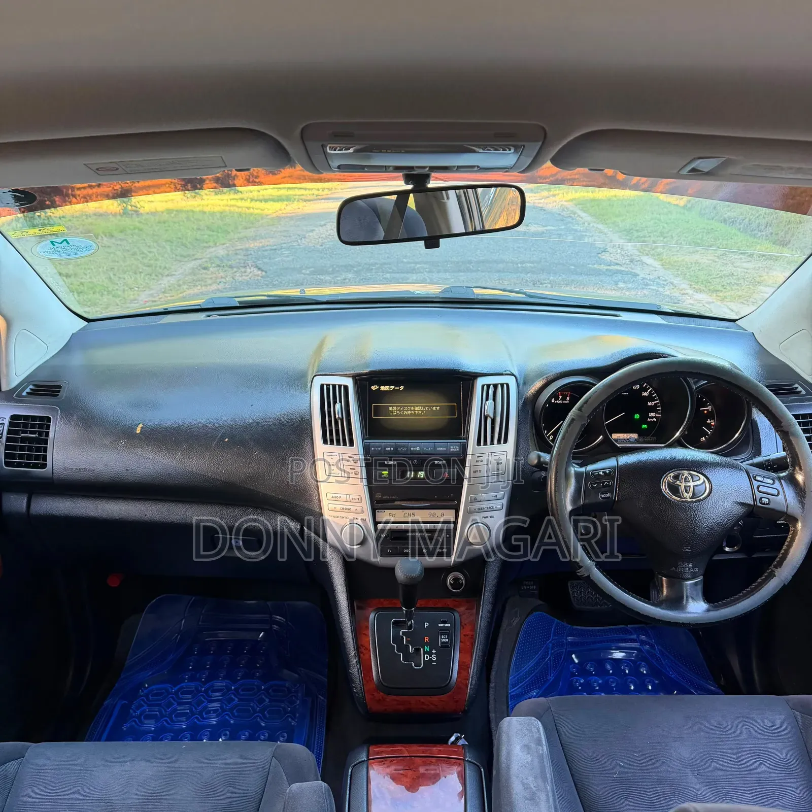 Toyota Harrier 2009 Gray