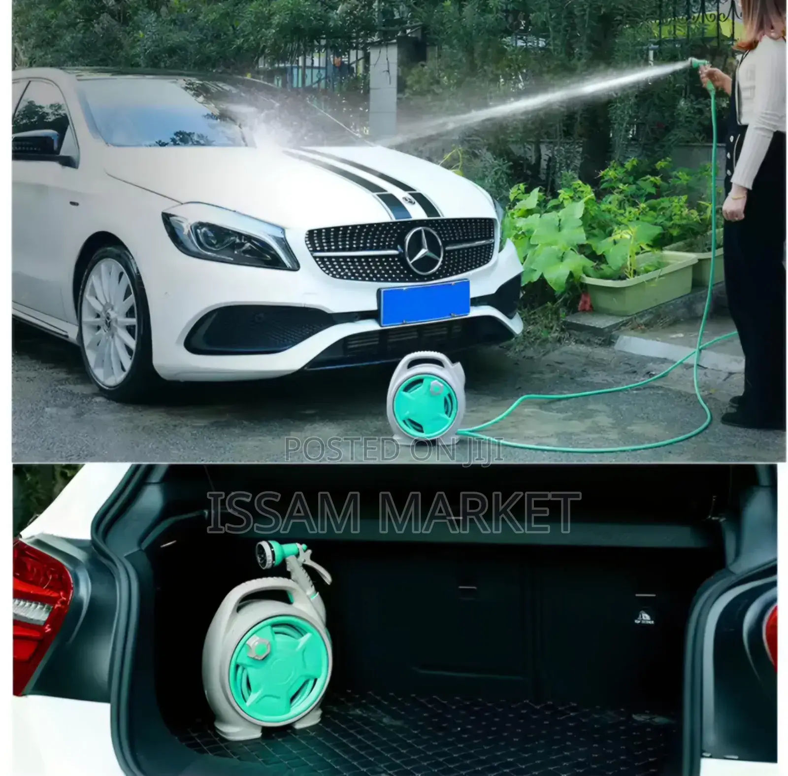 Portable Garden Hose Reel Set – 15m