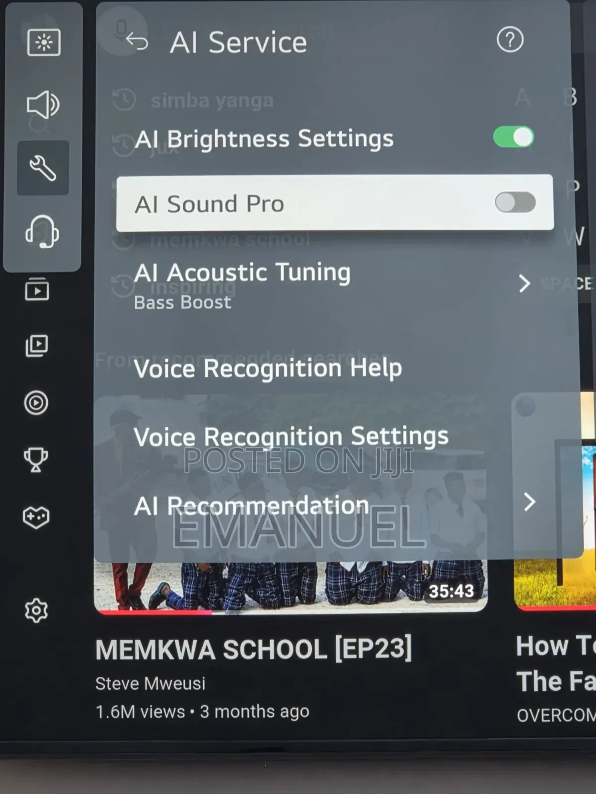 LG TV 65" Full AI Feature - Magic Remote - UHD
